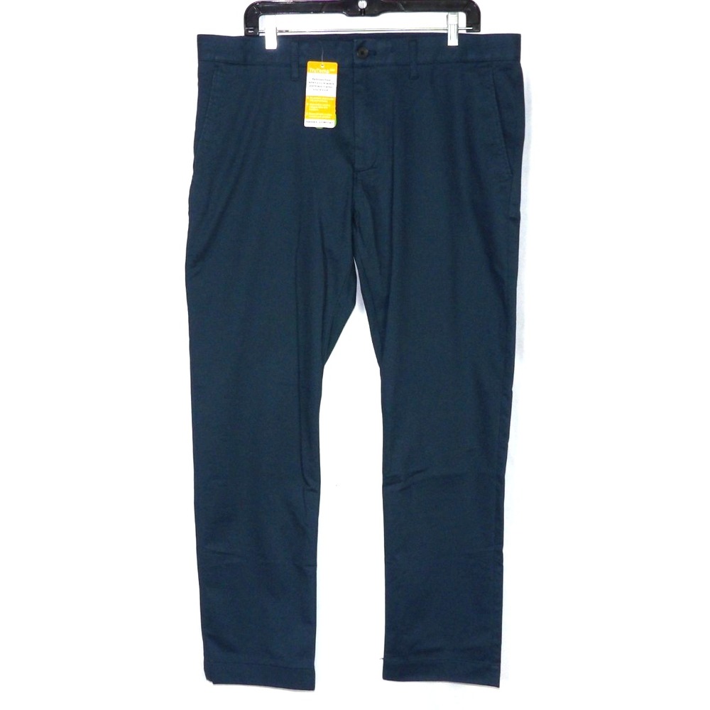NEW! J.Crew FLEX Navy Blue Slim Fit True TEMP Chino Pants Men's 36 X 30 NWT!